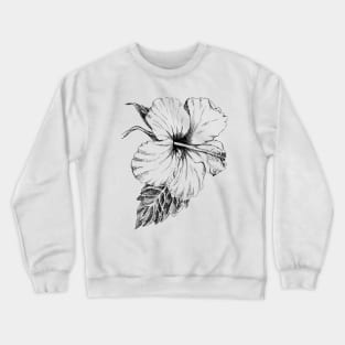 Hibiscus flower Crewneck Sweatshirt